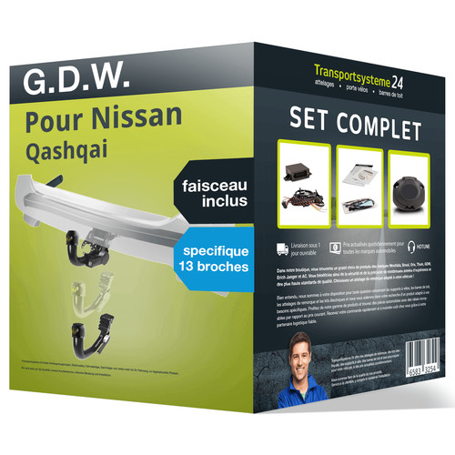 Attelage pour nissan - attelage, qashqai