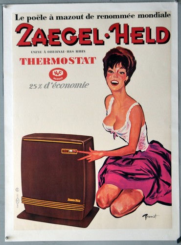 Affiche originale ancienne - ,