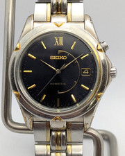 Seiko Kinetic 5M62 Two Tone