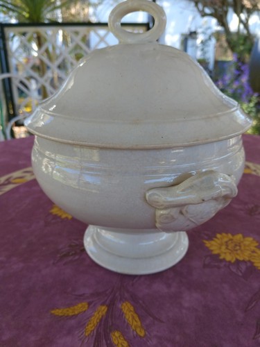 Soupière légumier blanc - soupière,
