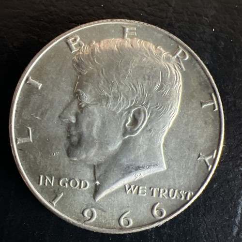 Half dollar argent 1966 - ,