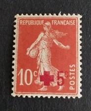 SORTI ALBUM FRANCE TIMBRE TYPE SEMEUSE CROIX ROUGE 146 NEUF*
