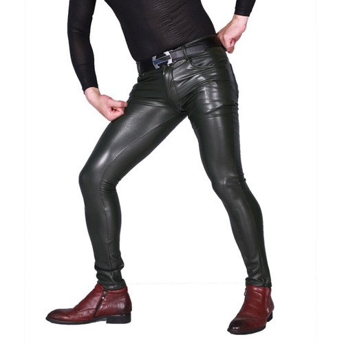 Hommes cuir pantalon - hommes, pu