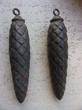 poids pendule horloge forêt noire ancienne