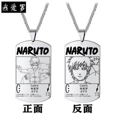 Collier naruto acier - collier,