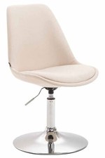 Chaise de salle à manger Maverick tissu avec pied trompette