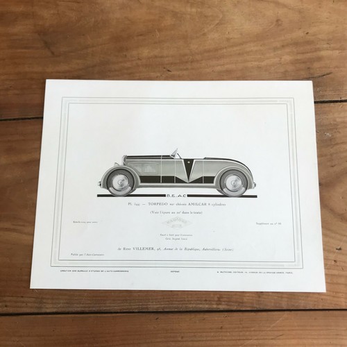 Gravure auto carrosserie n43 - auto,