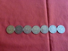 Serie pieces francs 1979 - serie,