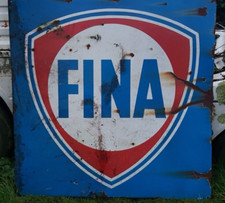 Grande Plaque Émaillée FINA