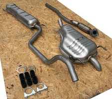 Ligne pot d'échappement pour OPEL ZAFIRA B 1.6 1.8 16V +Tuyau Silencieux