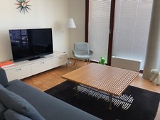 Table basse japonaise en chêne clair