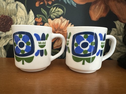 Mobil lot mugs en verre - mobil,