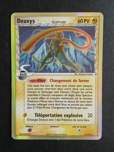Carte pokémon deoxys - pokémon, δ
