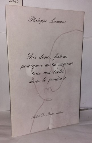 Dis donc fiston pourquoi tu - dis,
