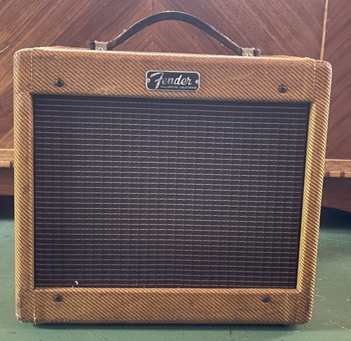 1957 fender champ amp - 1957, "champ-amp"