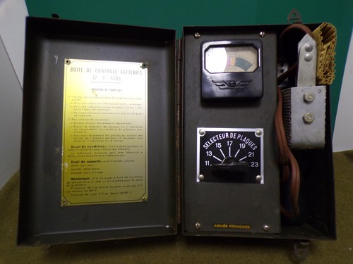Controle batterie armée - controle,