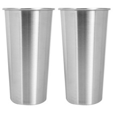 2 Pcs Gobelet À Boire Inox