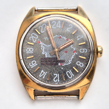 Montre-bracelet vintage RAKETA 24 HEURES POLAR ANTARCTIC URSS russe SOVIÉTIQU...