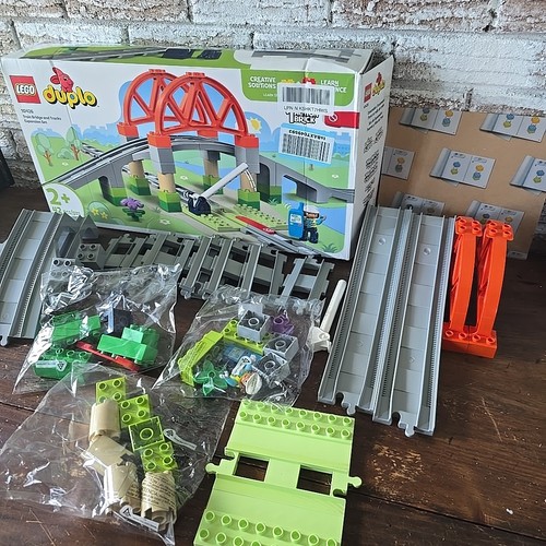 Lego duplo train - train, bridge