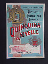 Ancienne étiquette QUINQUINA