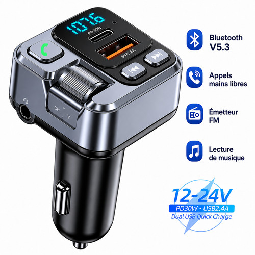 Transmetteur bluetooth 3 - bluetooth, 5.3