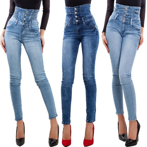Jeans femme taille haute - jeans,