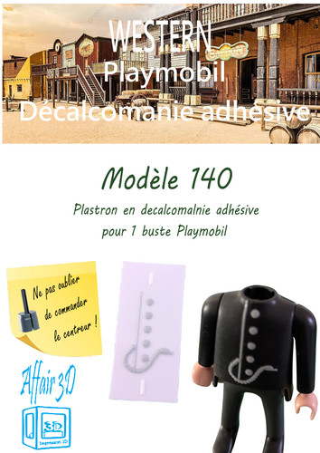 Custom playmobil décalcomanie - playmobil,