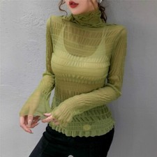 Chemisier Transparent À