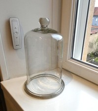 Ancien Globe Cloche Verre