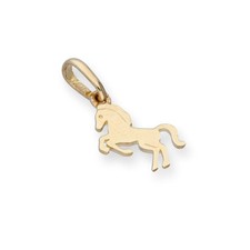 Charm Cheval en Or Jaune 9