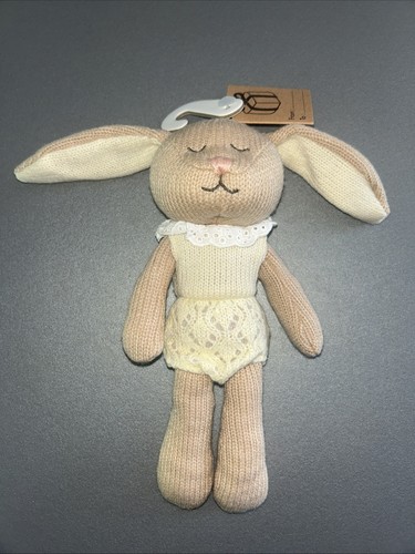 Doudou peluche lapin lapine - peluche,
