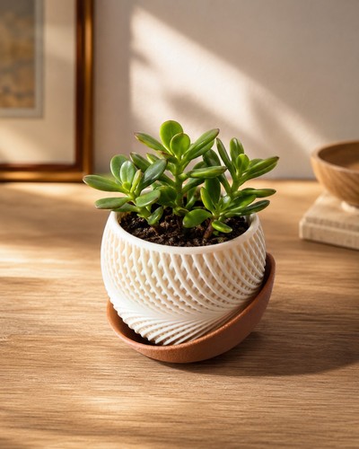 Pot fleur cache - fleur,