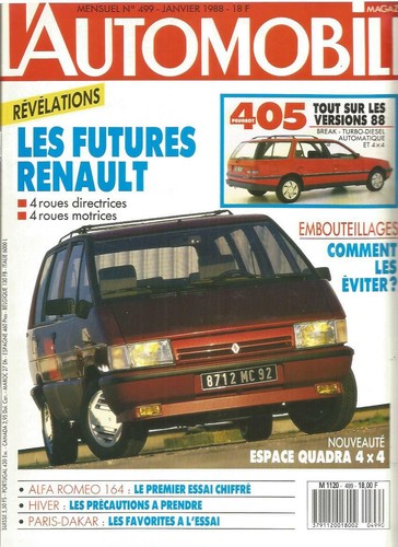 Automobile magazine 499 - magazine, n°499