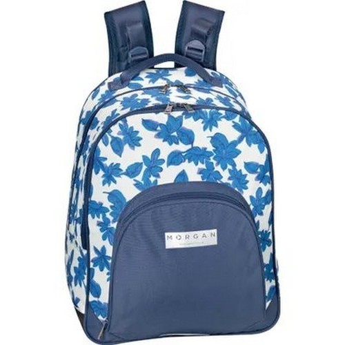 Morgan sac dos bleu blanc - bleu, et