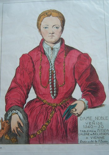 Costume portrait illustration - portrait,