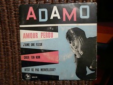 ADAMO Amour perdu BEA 38 edition belge