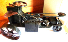 ancienne miniature MACHINES AGRICOLES d'ANTAN tôle "le pulvarisateur" année 1900