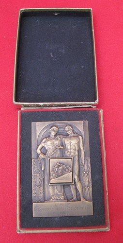 Moto medaille ancienne - moto,