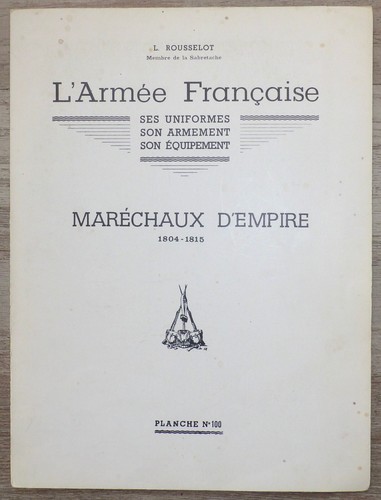 Rousselot planche 100 - planche,