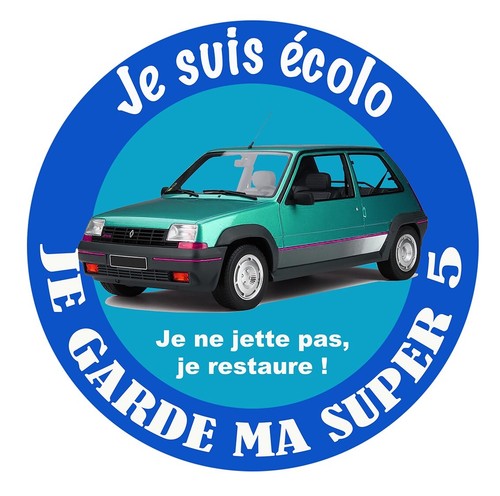 Sticker suis ecolo - sticker, je