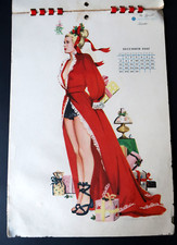 The Special Esquire Calendar Calendrier 12 Pin Up Girl J. Frederick Smith 1947