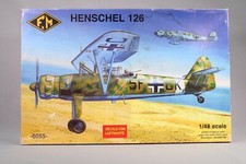 LP235 FM FONDERIE MINIATURE 6055 Maquette 1/48 1:48 Avion militaire Henschel 126