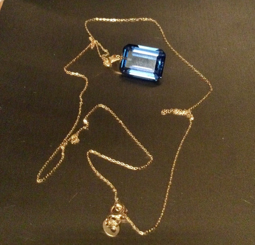 Jaune carats collier - jaune, carats-collier