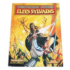 Livre d'armée Warhammer Battle - codex Elfes Sylvains Games Workshop 1996 JDR