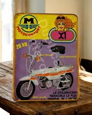 plaque métal vintage