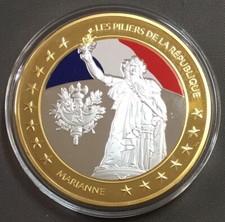 Médaille Les Piliers de la République - Marianne