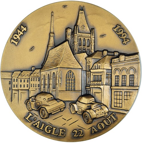 France médaille aigle 22 - france,, l'aigle,