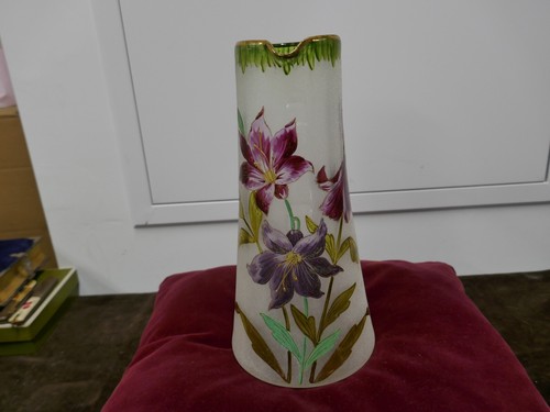 Pichet art nouveau verre - pichet,
