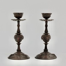 Paire de flambeaux - BARYE /