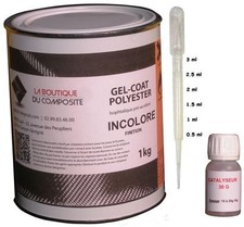 1kg de GEL COAT POLYESTER ISO